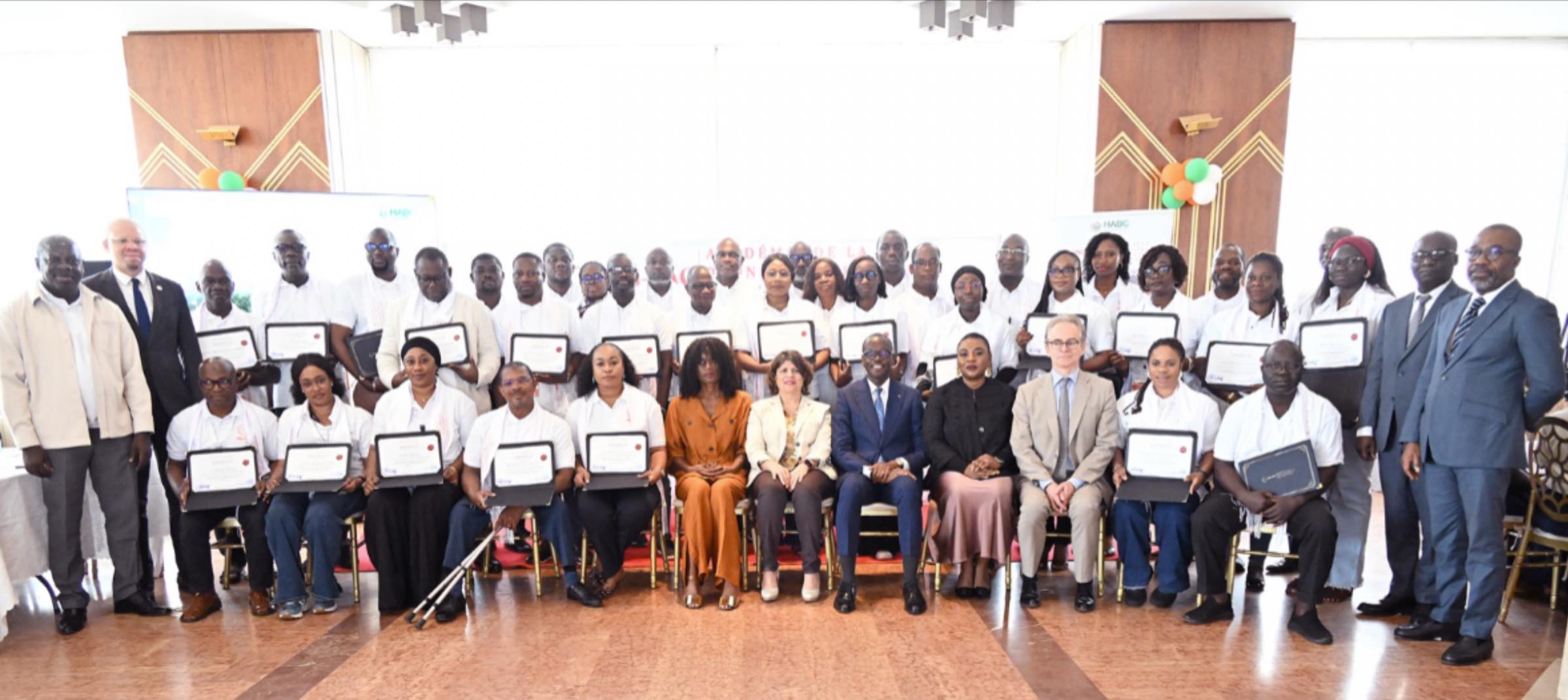 Cérémonie de clôture de la session de formation sur la conformité anti-corruption,